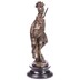 Harcos - bronz szobor képe